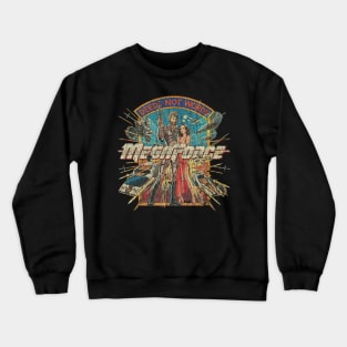 MegaForce Deeds Not Words 1982 Crewneck Sweatshirt